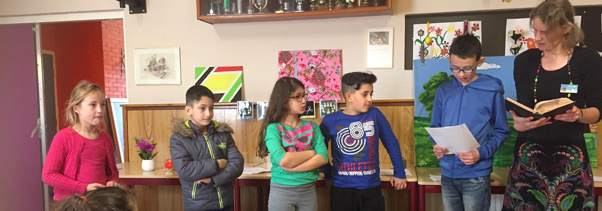 Kinderclub activiteit bij 't Vogelzaad